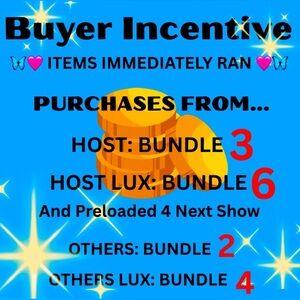 💰 BUYER INCENTIVE 💰